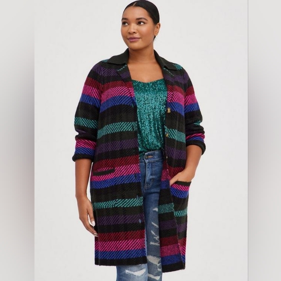 Torrid Coatigan collared sweater - Picture 1 of 13